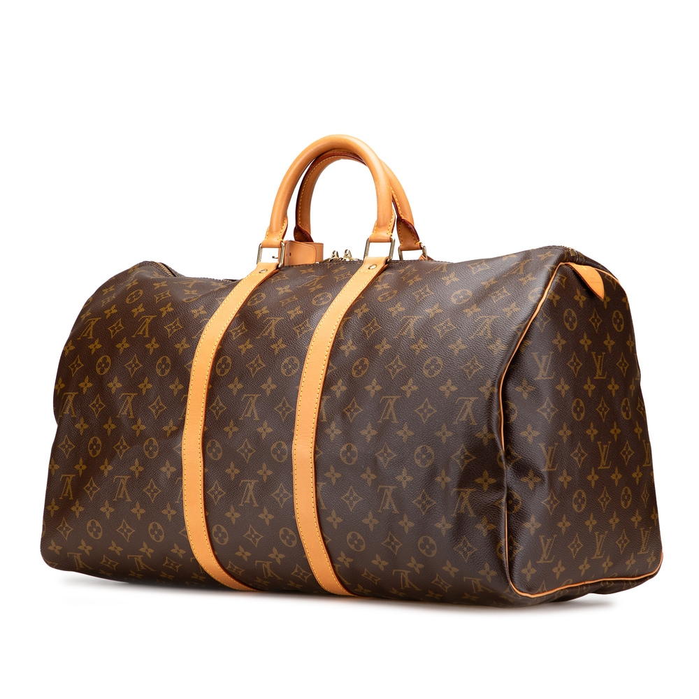 Pre-Loved Louis Vuitton Monogram Keepall 55 - Picture 2 of 12